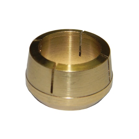 Ags Splice-Lok Brass Ferrule, 5/8, 2 pcs AC4-04, PK2 AC-4-04